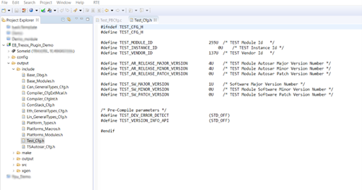 AUTOSAR MCAL PLUGIN