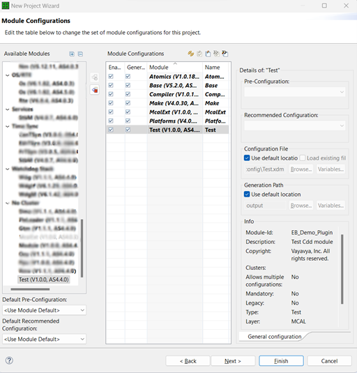 AUTOSAR MCAL PLUGIN